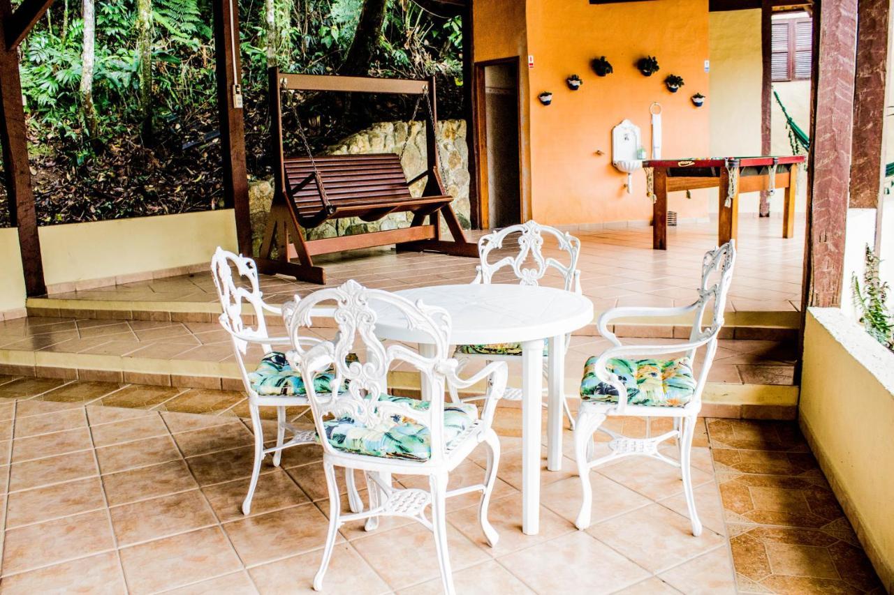 Pousada Recanto Dos Tangaras Juqueí Exterior foto