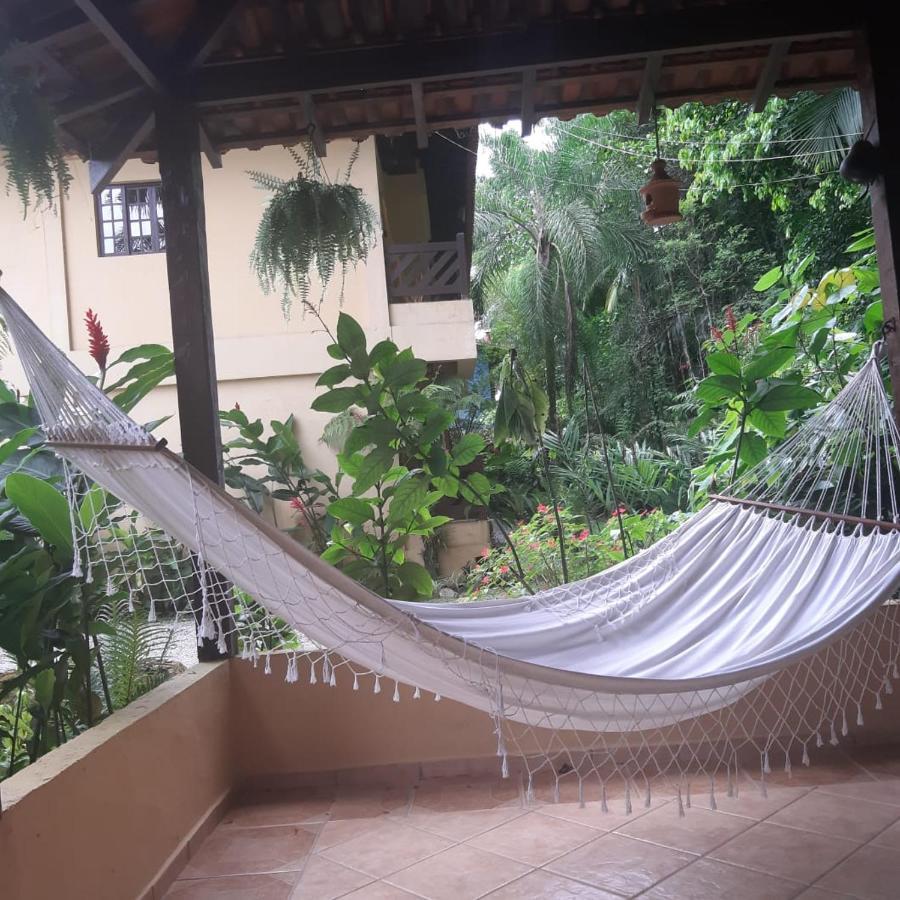 Pousada Recanto Dos Tangaras Juqueí Exterior foto