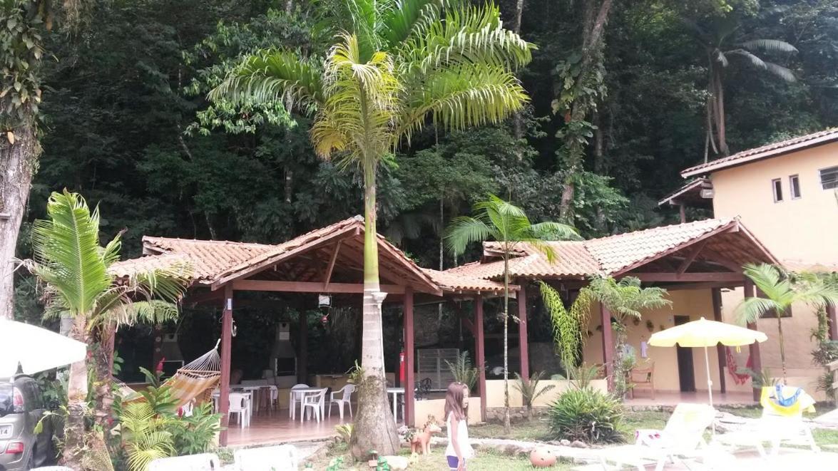Pousada Recanto Dos Tangaras Juqueí Exterior foto