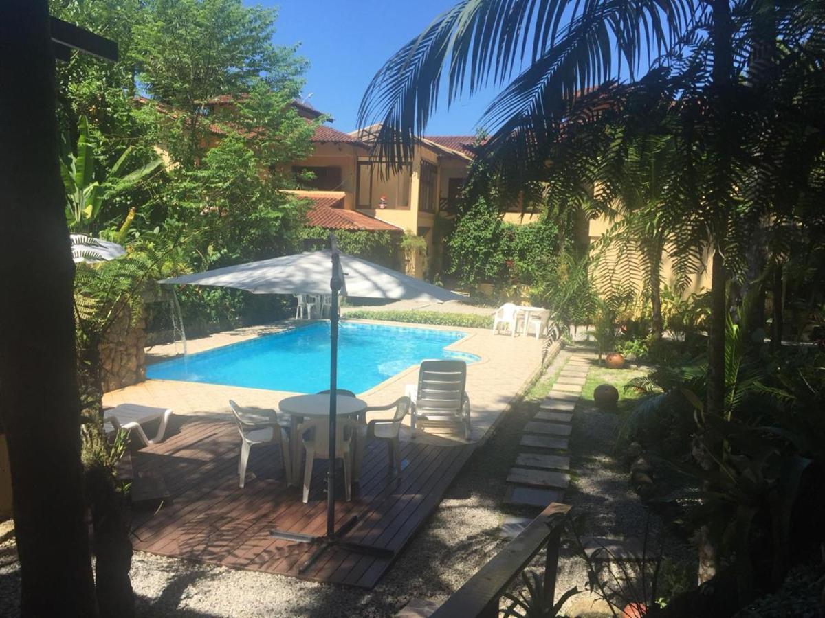 Pousada Recanto Dos Tangaras Juqueí Exterior foto