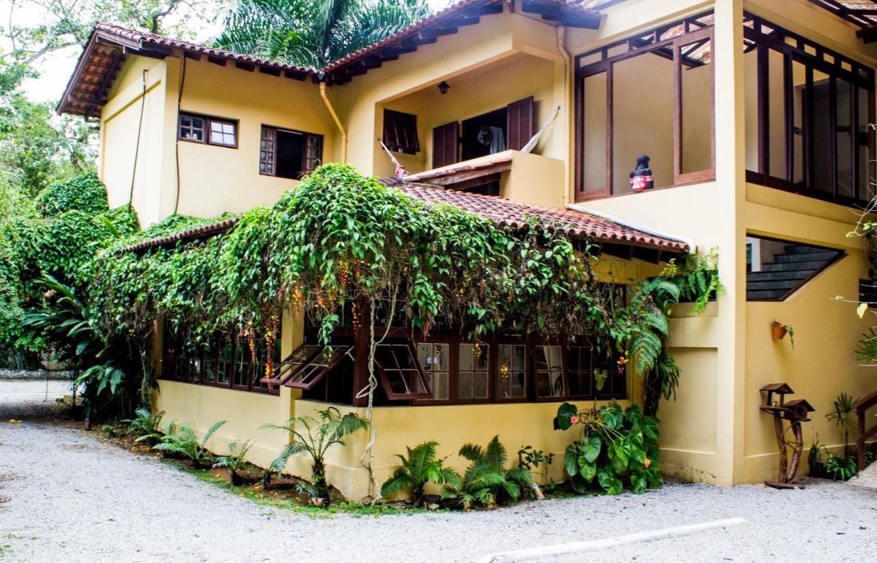 Pousada Recanto Dos Tangaras Juqueí Exterior foto