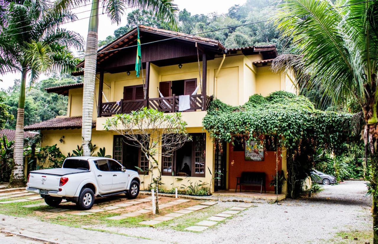 Pousada Recanto Dos Tangaras Juqueí Exterior foto