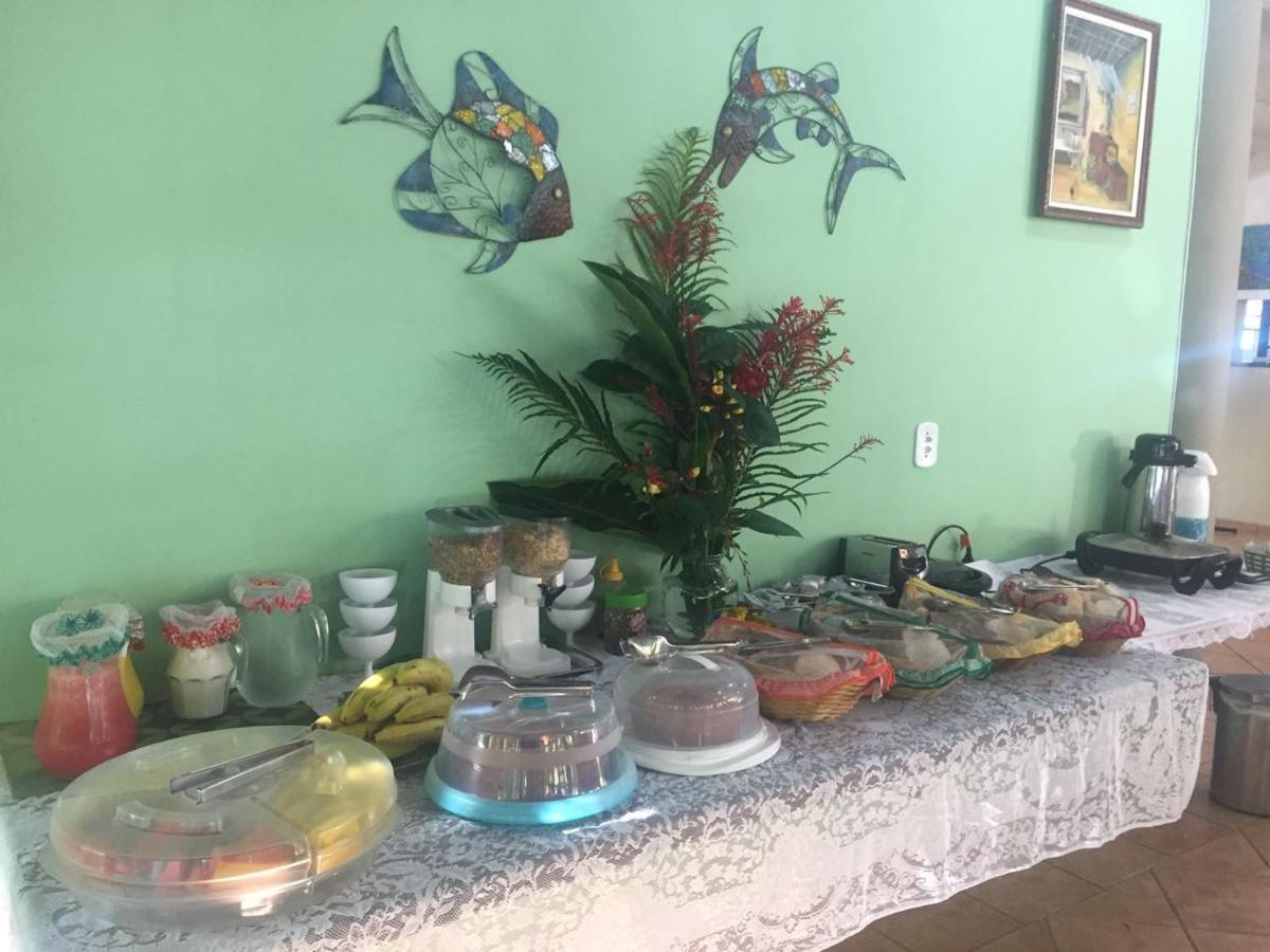 Pousada Recanto Dos Tangaras Juqueí Exterior foto