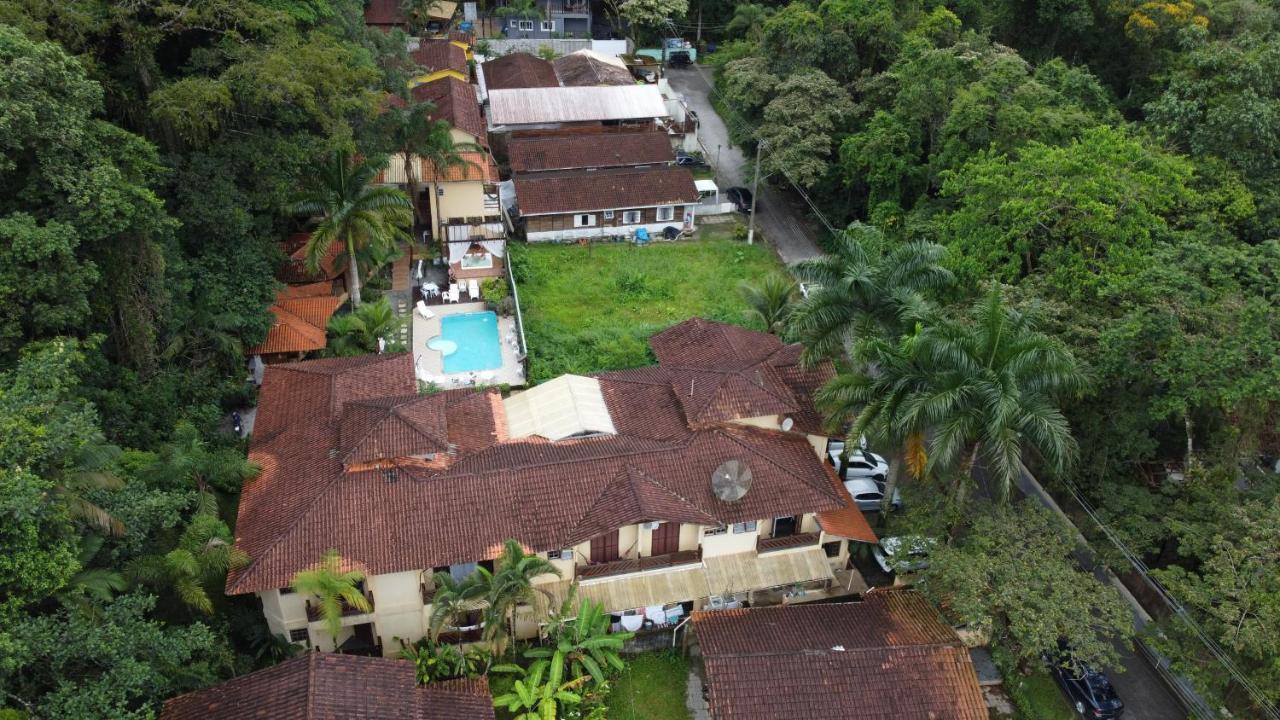 Pousada Recanto Dos Tangaras Juqueí Exterior foto