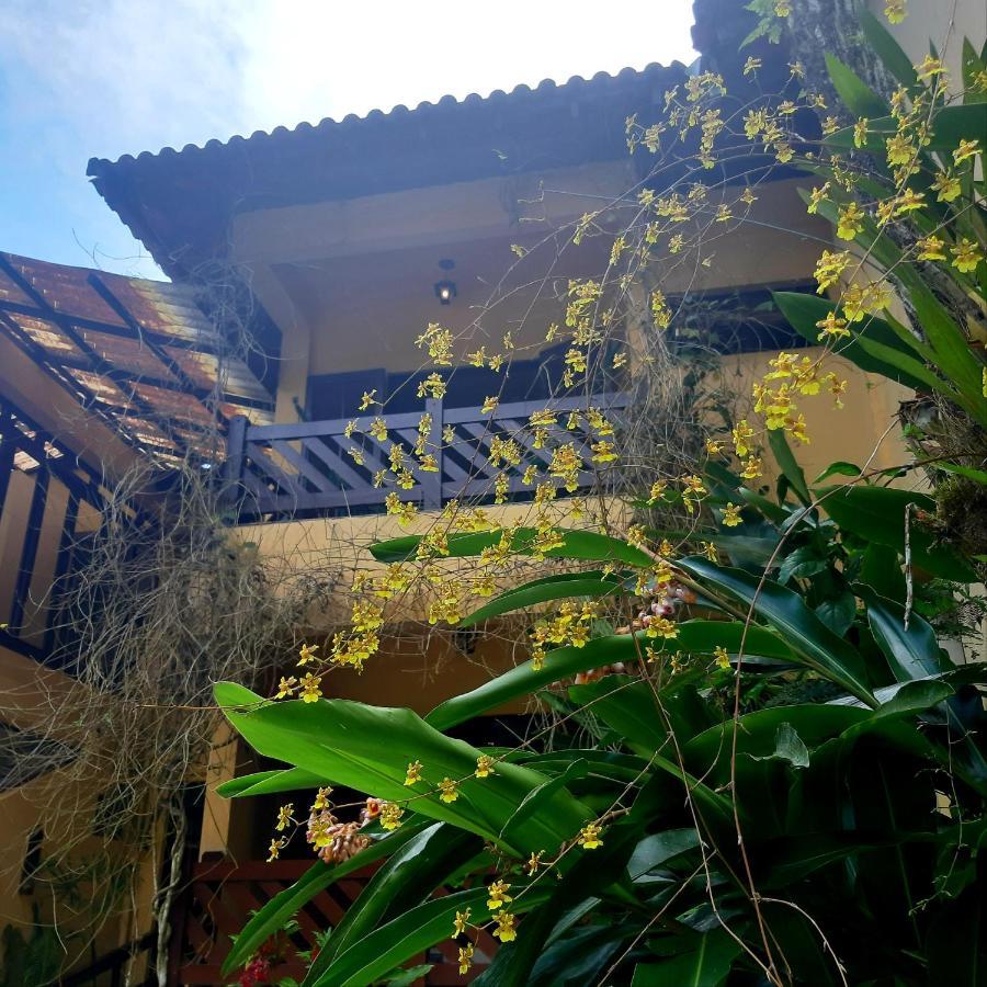 Pousada Recanto Dos Tangaras Juqueí Exterior foto