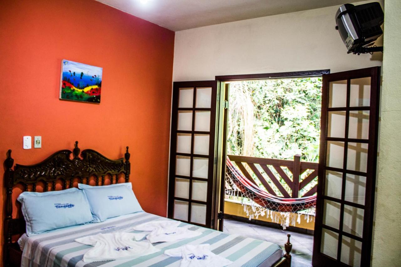 Pousada Recanto Dos Tangaras Juqueí Exterior foto