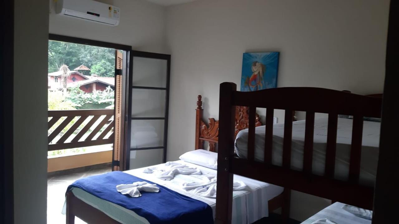 Pousada Recanto Dos Tangaras Juqueí Habitación foto