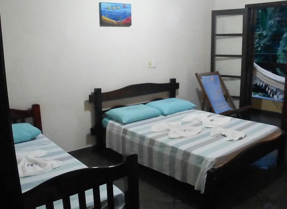 Pousada Recanto Dos Tangaras Juqueí Habitación foto